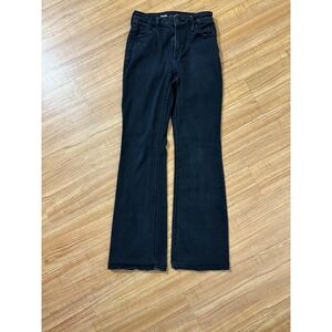 Old Navy Black High Waisted Flare Jeans‎ Women's Size 2 Bootcut